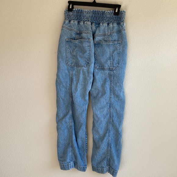We The Free Arcadia Denim Harem Pants - Picture 8 of 15